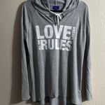 City Streets  Heather Gray Graphic Hoodie Photo 0