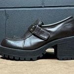 Lower East Side Vintage Chunky Brown Y2K 90’s Platform Shoes Wmns Sz 7 Photo 0