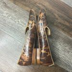 Australia Luxe Collective Camo Loafers Flats Leather Brown Tan Slip On Shoes 6 Photo 6