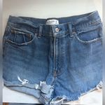 Abercrombie & Fitch  The Mom Short Mid rise  Distressed Style Photo 0