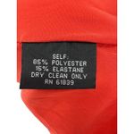 Teri Jon Rickie Freeman Red Floral Appliqué Ruffle Midi Dress Women's 4 Elegant Photo 4