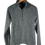 Eddie Bauer Womens Small Quarter Zip Pullover Long Sleeve Gray Athleisure Photo 0