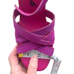 Free People  Lisbon Platform Sandals Verbena Purple Suede 7.5‎ NIB Photo 10