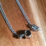 Brazilian Smokey Quartz Stainless Steel Pendant Necklace Photo 4