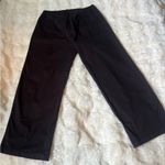 Sanctuary Social Standard by  Black Wide Leg Cropped Pants Sz 8 Photo 3