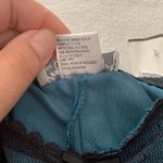 Cinema Etoile vintage lingerie medium large blue two piece cami teddi thong new Photo 4