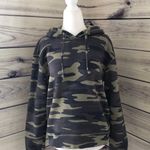 Socialite Green Camo Hooded Sweatshirt Photo 0