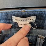 Good American High Rise Skinny Jeans W2/26 Dark Wash Photo 2