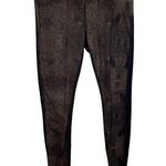 Lululemon Wunder Under Leggings 6 Womens Luon Gold Printed Athletic Athleisure Photo 0