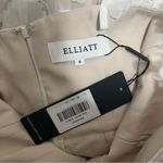 Elliatt NEW NWT  Kore 3D Floral Appliqué Mermaid Maxi Gown White & Beige Photo 11