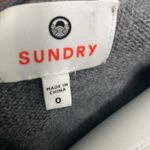 Sundry  Button Shoulder Wool Sweater Photo 8