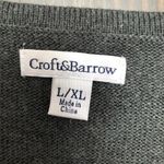 Croft & Barrow  light grey poncho Photo 2