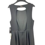 Lulus  Black Sleeveless Fit & Flare Skater Dress NWT XL Photo 5