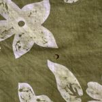 American Eagle Size 6/Small Green Floral Wrap Tie Front Skirt Preppy Vacation Photo 8