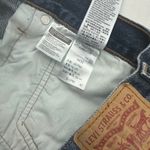 Levi's  501 Women's Distressed Denim Cutoff Shorts Blue Button Fly Raw Hem Photo 3