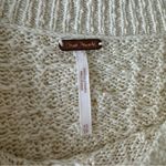 Free People  Villa Cable Sweater Ivory Photo 4