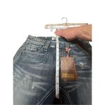 Antik Denim  Womans Button Fly embroidered Bermuda Shorts Sz 29 NWT Photo 7