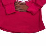 Snoopy Long Sleeve Shirt Red Photo 2