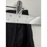 BLANK NYC Skirt Womens Faux Leather Mini Skater Zipper Black Dress Size 25 New Photo 4