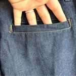 a.n.a NWT . Womens Jeans Denim Dark Blue Wide Leg High Rise Slant Pockets Size 8 Photo 5