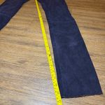 Shari’s Place Genuine Leather Dark Blue Pants Size 10 Photo 6