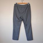 Massimo Fabbro Italy Grey Black Plaid Slim Trouser Dress Pants Womens 8 Preppy Gray Photo 8