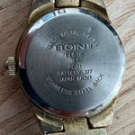 Elgin II Ladies Watch Crystals Gold Tone Purple Case and Gold Tone Dial Photo 6