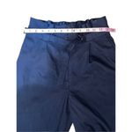 Ted Baker High Paper Bag Waist Tapered Black Trouser Pants size 6 Photo 9