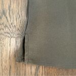 Kate Hill Vintage  Petite Sleeveless 100% Silk Shell Tank in Olive Green Medium Photo 3