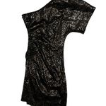 City Triangles Sequined Animal Print Mini Dress (3) Photo 1