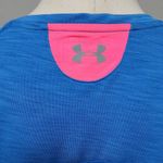Under Armour blue neon contrast loose fit short sleeve tee size xl Photo 4