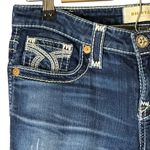 Big star  Vintage Women's Size 26‎ Liv Distressed Denim Jeans Blue VWLIC1DL Photo 3