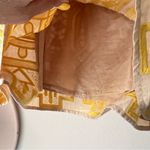 Anthropologie Tiny Embroidered Sun Stitched Skirt tan yellow Women’s SIZE SMALL Photo 4