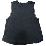 Lululemon  Women’s Dark Gray Muscle Tank With Front V Slit Photo 4