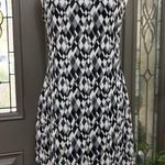 Xhilaration Xhiliration Y2K Black & Gray Geometric Halter Mesh Mini Dress | Size XL Photo 0