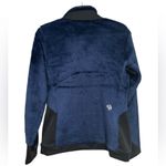 Mountain Hardwear WOMENS POLARTEC HIGH LOFT FLEECE BLUE BLACK JACKET M Photo 2