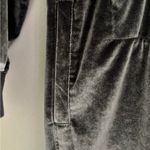 Women's Gray Velour Jumpsuit Size XXS Photo 10