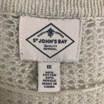 st. john's bay Kimono Womens 1X Open Knit Relaxed Western Boho Festival Hippie Photo 1