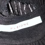 Pleione  size medium black sleeveless top Photo 2