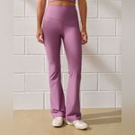 Abercrombie & Fitch Active YPB sculptLUX Flare Legging in Mauve Size S Photo 5