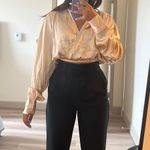 NA-KD Champagne Wrap Top Photo 3