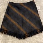 Sanctuary  Skirt size XS so beautiful brand new with tags navy blue and gold Photo 8
