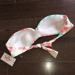 Juicy Couture 🎁  Chevron Floral Bandeau Bikini Top Photo 2