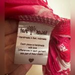 Tiare Hawaii Women's Olivia Skirt Ruffled Pink Floral New Smocked Waist Size XS Photo 2