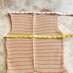Howard Wolf Vintage Striped Sleeveless Knit Knee Length Dress Tan Orange Size 4 Photo 10