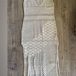 Anthropologie  Crochet Fringe Cover Up Maxi Dress- Medium Photo 0