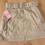 Juicy Couture Nomad Brown Cargo Skirt with Belt Photo 0