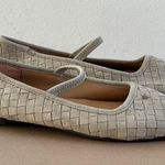 Madewell The Greta Ballet Flat in Washed Olive, Size 6.5 Photo 2