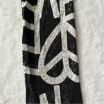 Charlotte Russe  Peace Heart Key Love Leggings in Black/White/Gray - Size XS Photo 13