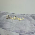 Lilly Pulitzer  The Callahan Shorts Lilac Purple‎ Sail Boat Shorts Size 6 *FLAWED Photo 1